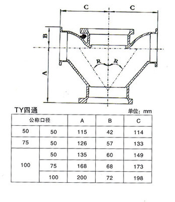 【W型Y四通 价格合理 厂价直销】价格,厂家,图片,日用化工机械配件,无锡市盛氏源五金交电-